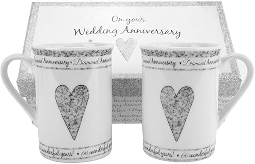 Haysoms Juego de 30 tazas de cerámica para boda de perlas, Cerámica