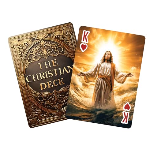 Christian Playing Cards – The Christian Deck, Waterproof Bible Characters