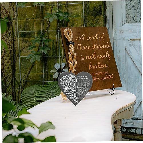 Piedra conmemorativa de corazón para superar la pérdida de un ser querido 4