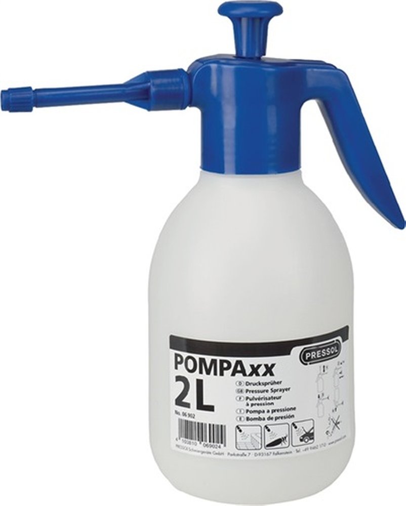 Unbekannt POMPAxx Industriezerstäuber 2L, weiß-transparent, PE