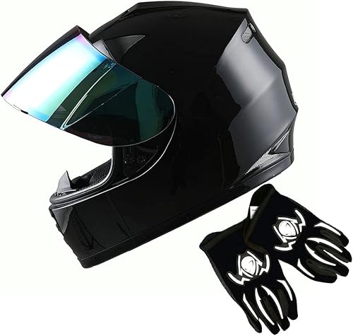 1Storm - Casco integral para motocicleta para niños, bicicleta urbana, go-kart, karting, BMX, MX B15