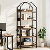 Alta utilità e multiuso: le uniche scaffalature ad arco offrono ampio spazio per oggetti essenziali quotidiani come libri, decorazioni, cornici per foto, DVD, giocattoli e molto altro ancora. Questo versatile scaffale può essere utilizzato anche come scaffale da cucina, supporto per piante per il balcone, supporto per la lavanderia o espositore decorativo per il tuo salotto.