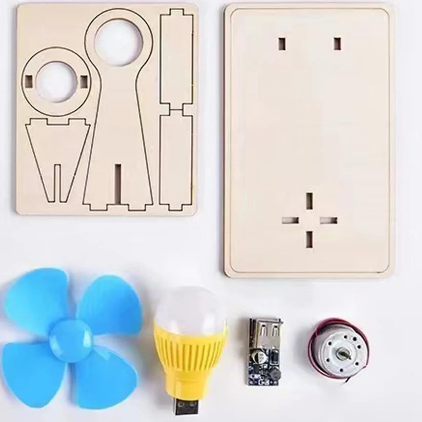 Generic SP Electron Wind Turbine Generator DIY Science Kit - Image 4