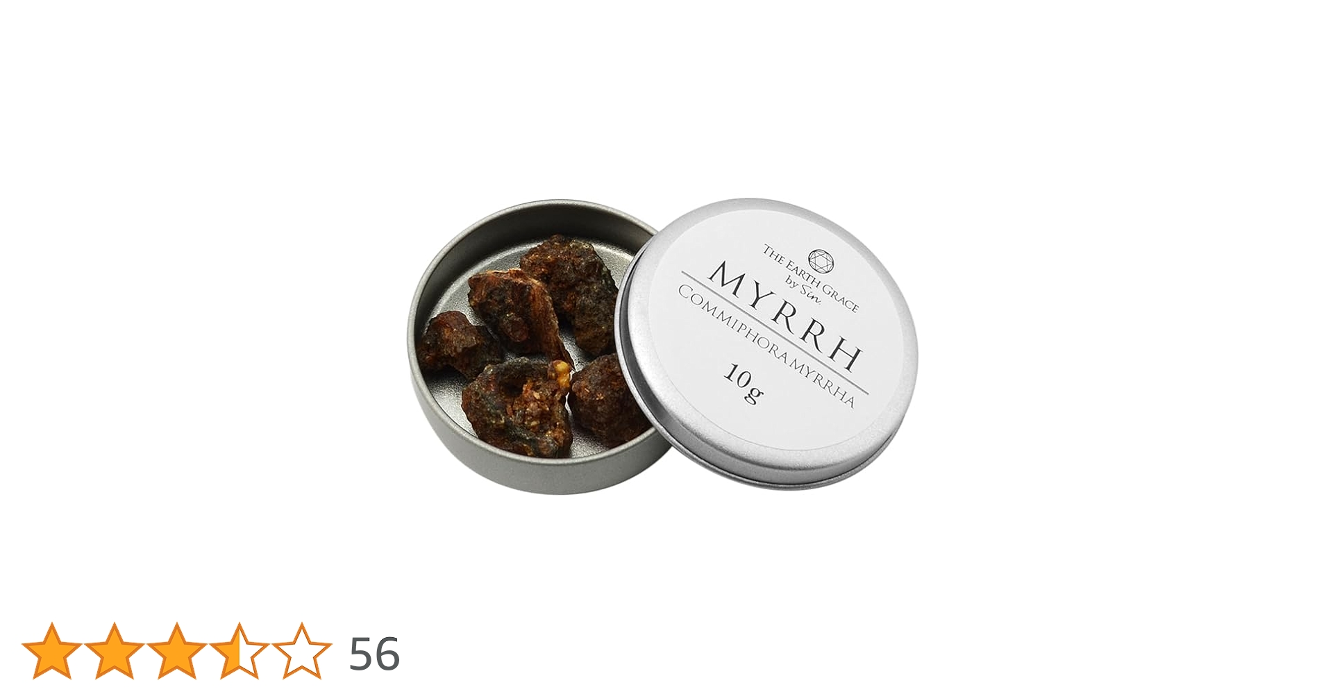 Amazon.co.jp: ミルラ 没薬 10g 缶入り 天然樹脂香 : ホーム＆キッチン