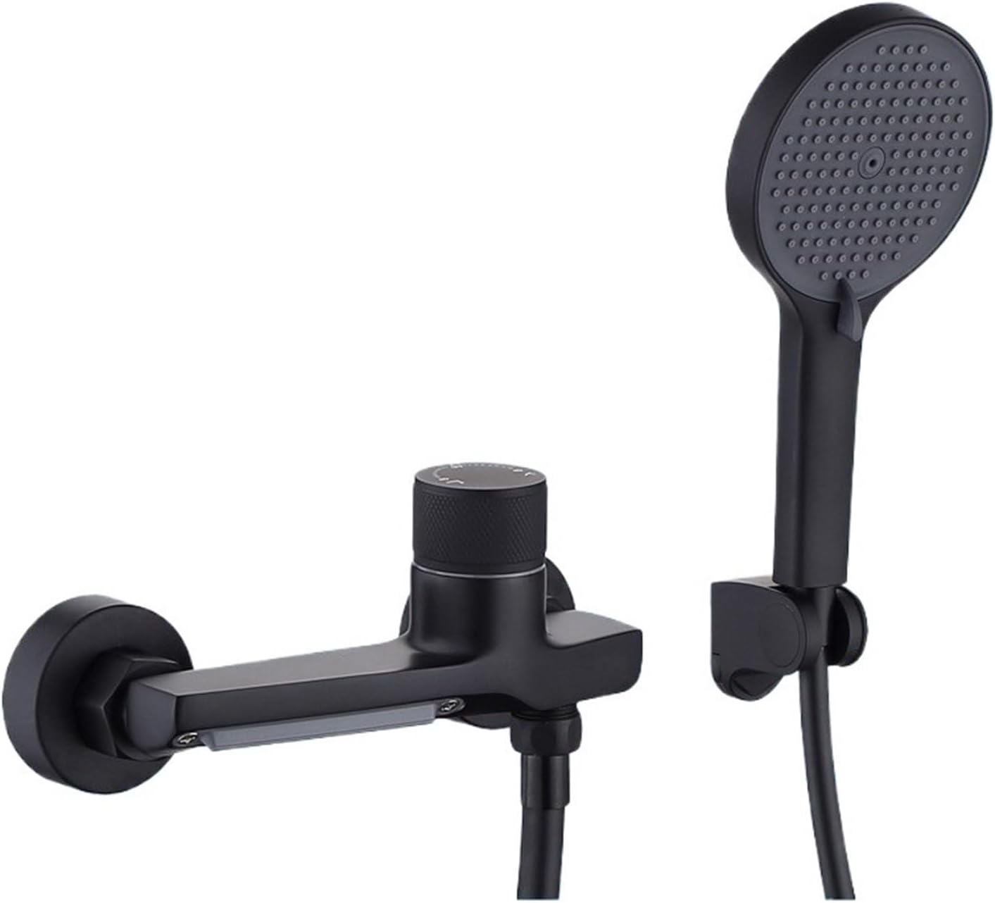 Bath Mixer Tap Thermostat Bathroom Shower Mixer Tap Brass Triple