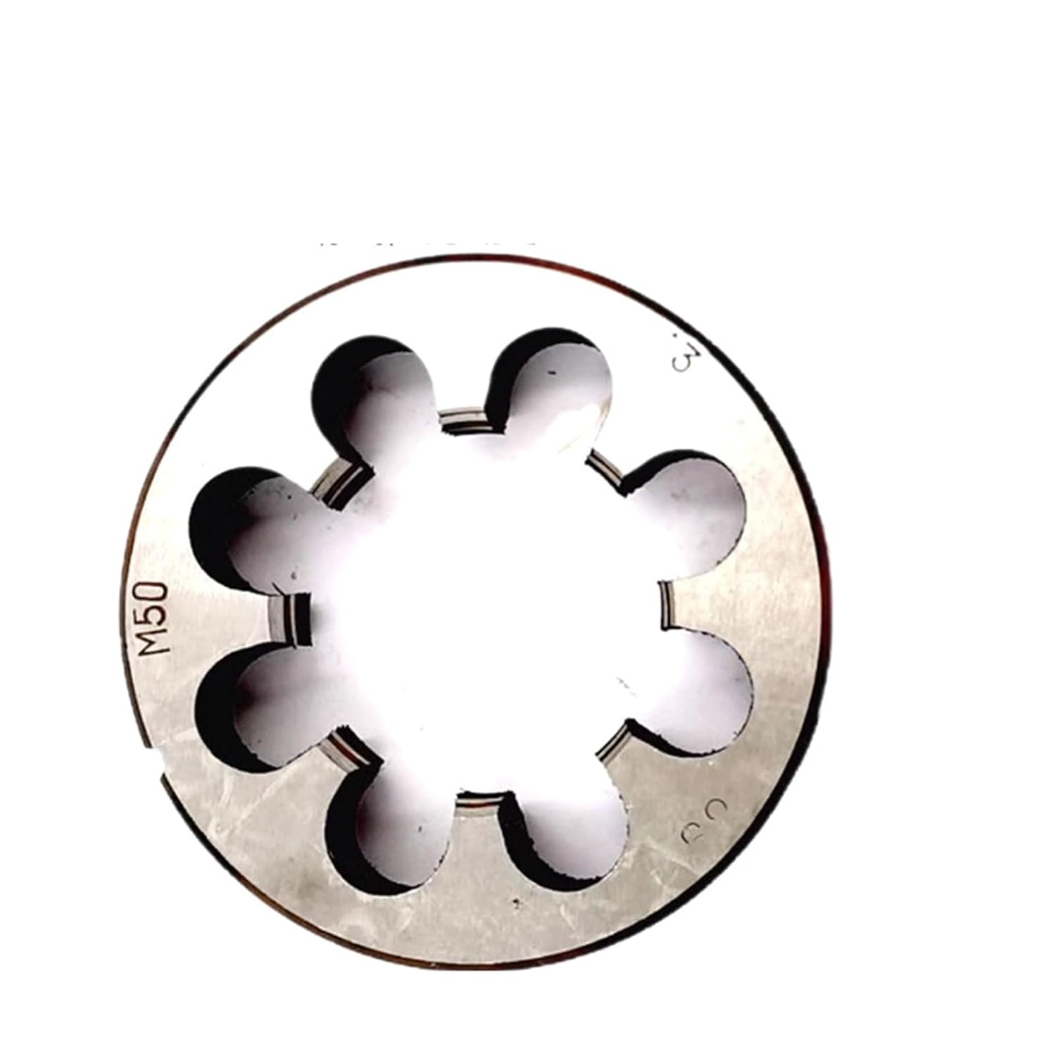 YRFL Thread Die Right Hand Metric Round Die HSS Threading Die Metal Cutting Tools M50 M52 M53 M54 M55 M56 M58 M59(M50x2)