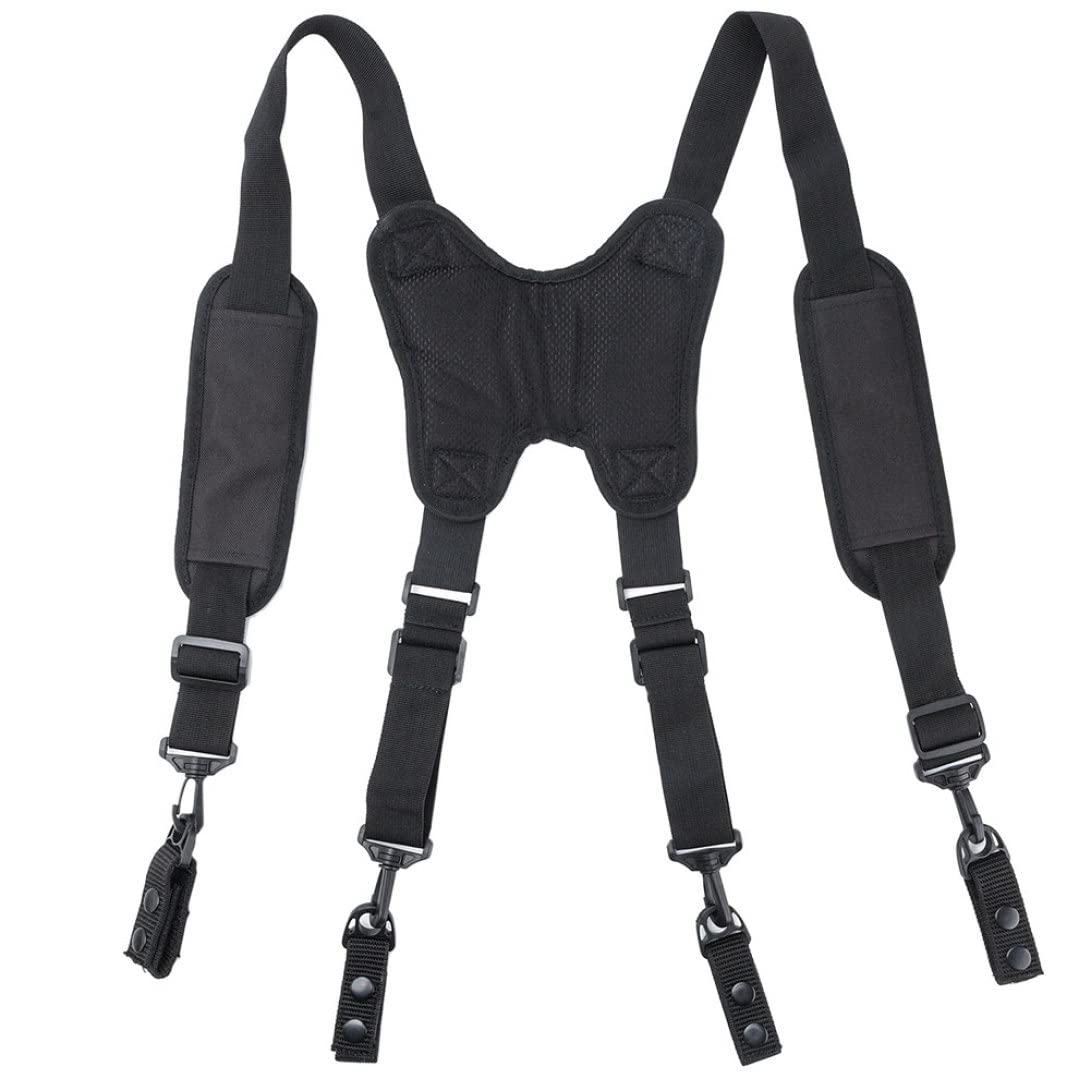 Bretelles de ceinture à outils robustes à clips solides pour électricien et charpentier