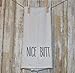 Machine Embroidered Nice Butt Funny Bathroom Hand Towel