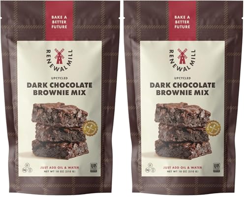 Renewal Mill Dark Chocolate Brownie Mix (2 Pack)