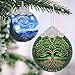 Tree of Life Stained Glass Hanging Ornament - Christmas Tree Decoration, Holiday Ornament, Gift Idea
