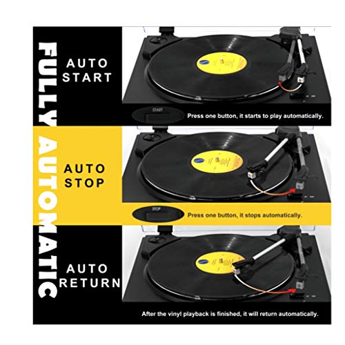 Tourne-Disque Vinyle, Tourne-Disque avec Haut-parleurs, Enregistrement USB convertit Le Vinyle en MP3, Tourne-Disque… - Les Beatles, Paul McCartney, John Lennon, RIngo Starr, George Harrison Tourne-Disque Vinyle, Tourne-Disque avec Haut-parleurs, Enregistrement USB convertit Le Vinyle en MP3, Tourne-Disque… – Image 4