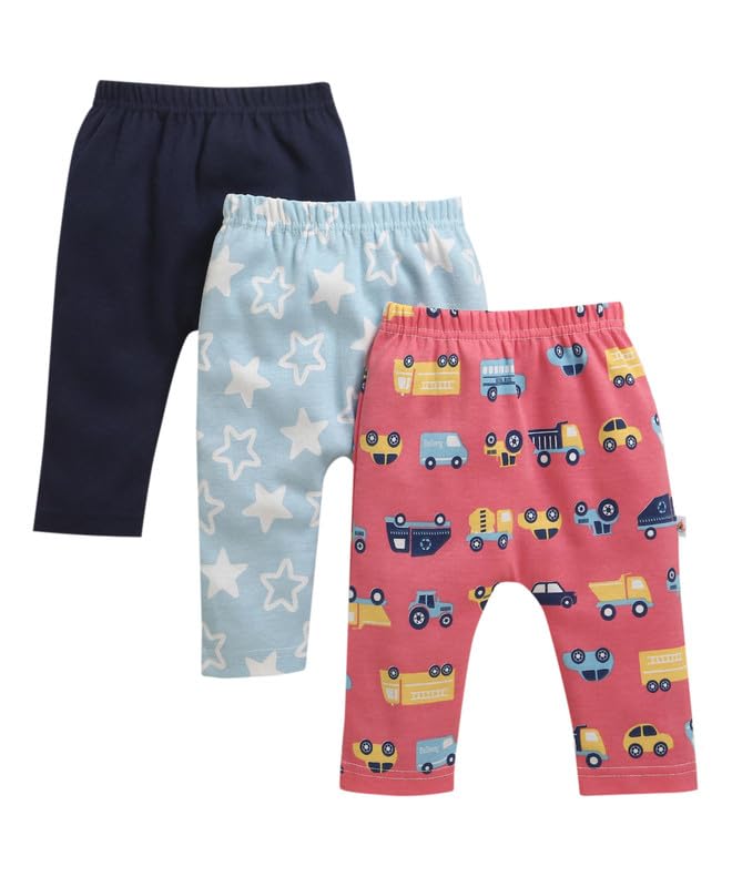 BUMZEE Baby Boys Cotton Diaper Pant/Leggings/Pyjama Pack of 3-picture-11