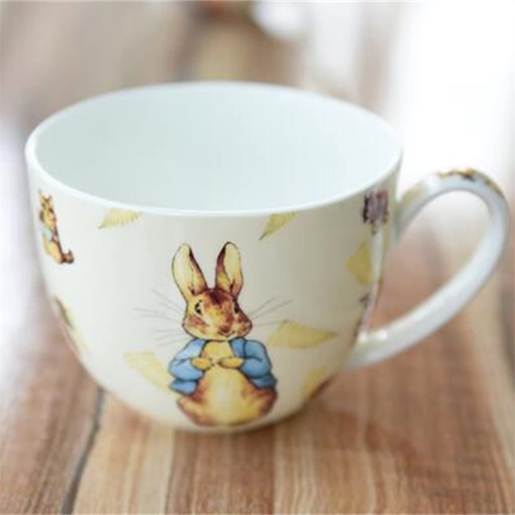 Duży Kubek Kawy z Kreskówek Króliczek Ceramiczny Kubek Mleka Porcelanowy Kubek Herbaty Piękny (B 700ML)