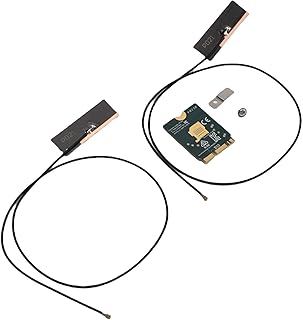 XUMIUZIY WiFi 6E Wireless Network Card, Tri-Band 4200Mbps Network Adapter with Bluetooth 5.2, M.2 NGFF Card for Laptop Upg...