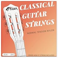 Loop End Wound Strings (E,A,D) Suitable For 1/4, 1/2, 3/4, Full Sized Classical Guitars Extra FREE High E String International products have separate terms, are sold from abroad and may differ from local products, including fit, age ratings, and lang...