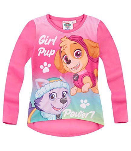 Paw Patrol Ragazze Maglietta Maniche Lunghe 2016