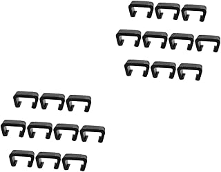 YARNOW 20 Pçs Clipe De Móveis Para Móveis Ao Ar Livre Sofá Sofá De Vime Sofás Ao Ar Livre Prendedor De Cadeira Ao Ar Livre Prendedor De Sofá Secional Prendedor De Clipes De Sofá De Vime