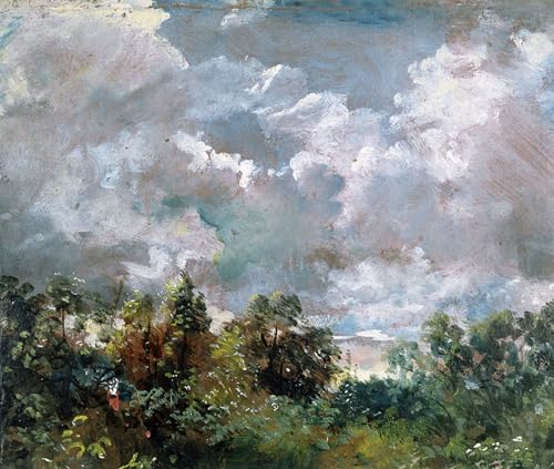 Impression sur toile Étude du ciel et des arbres John Constable 60x90cm