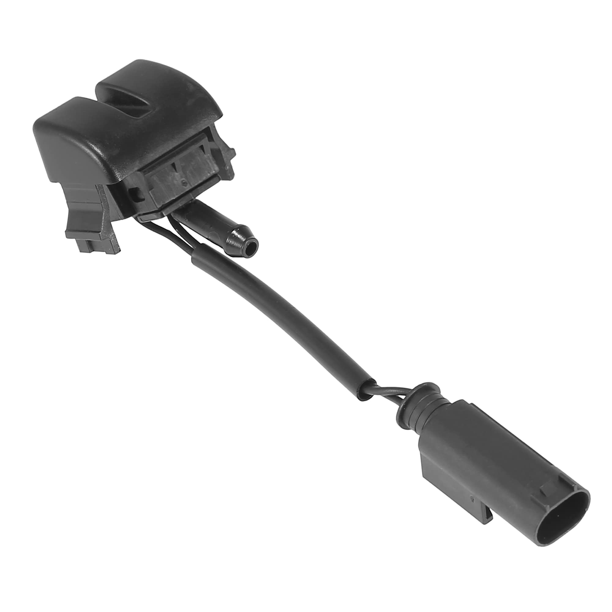 X AUTOHAUX Buse de Lave-Glace 61668374366 Jet de Pulvérisateur d'Essuie-Glace Gicleur de Pare-Brise Droite pour BMW 3 E46