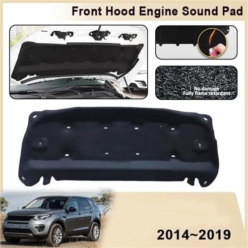 Isolant thermique de capot Land Rover Discovery Sport L550 coton insonorisé - 3