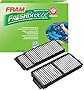 FRAM Fresh Breeze Cabin Air Filter Replacement for Car Passenger Compartment w/ Arm and Hammer Baking Soda, Easy Install, CF10218 for Select Mazda Vehicles , white