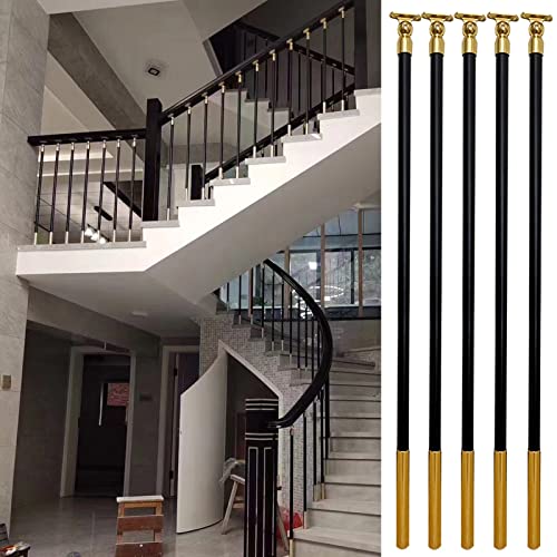 Balustres en aluminium 120 cm haut de gamme pour colonne de balustrade design