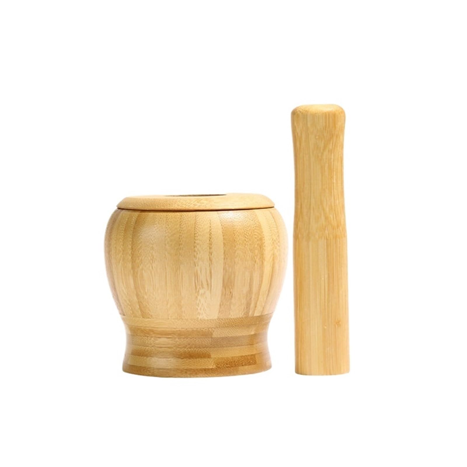 Dh2yjnbf3 One Color Mortar And Pestle Set Mortar And Pestle Set With Lid Garlic Press Ginger Crusher Spices Grinding Herb Crusher
