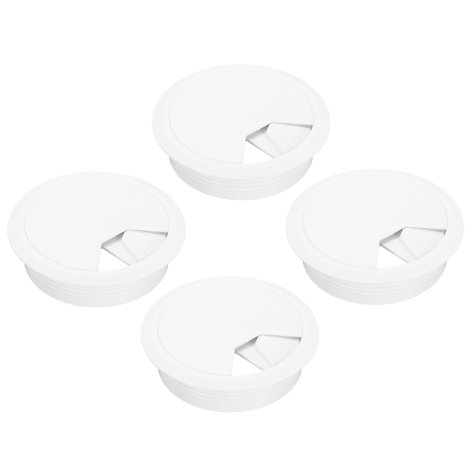 QUARKZMAN 4 Stück Kabeldurchführung, 2 Zoll/50 mm ABS Schrei