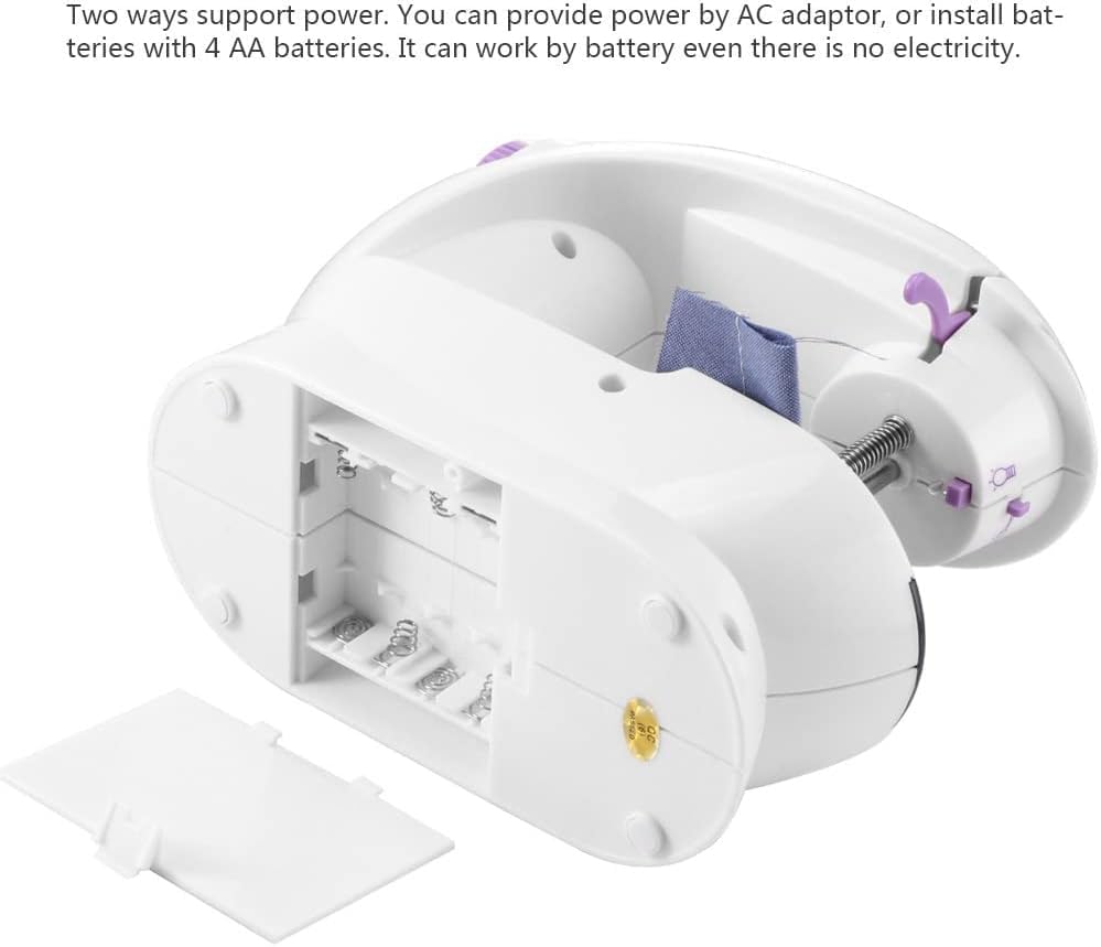 Mini Draagbare Handheld Naaimachines Stitch Naai Handwerken Draadloze Kleding Stoffen Elektrische Machine Stitch Dropshipping - Image 5