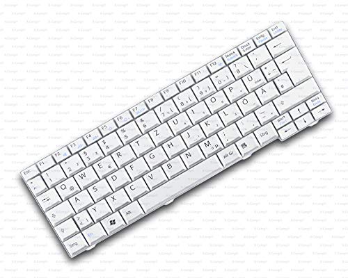 X-Comp Clavier allemand argenté pour Sony Vaio VPC-M VPCM VPC-M12 VPCM11 PCG-21313M Serie