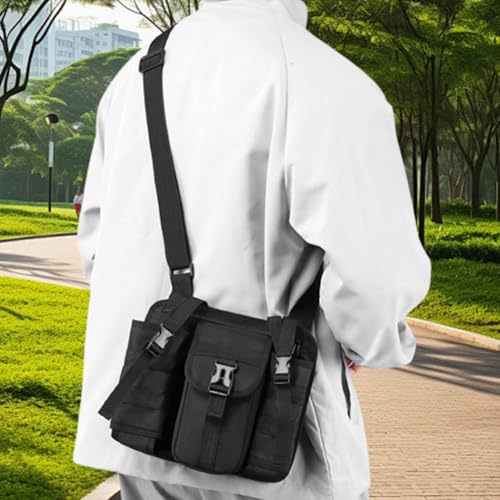 Bandolera de viaje para mujer antirrobo y mochila bandolera para hombre de gran capacidad 2