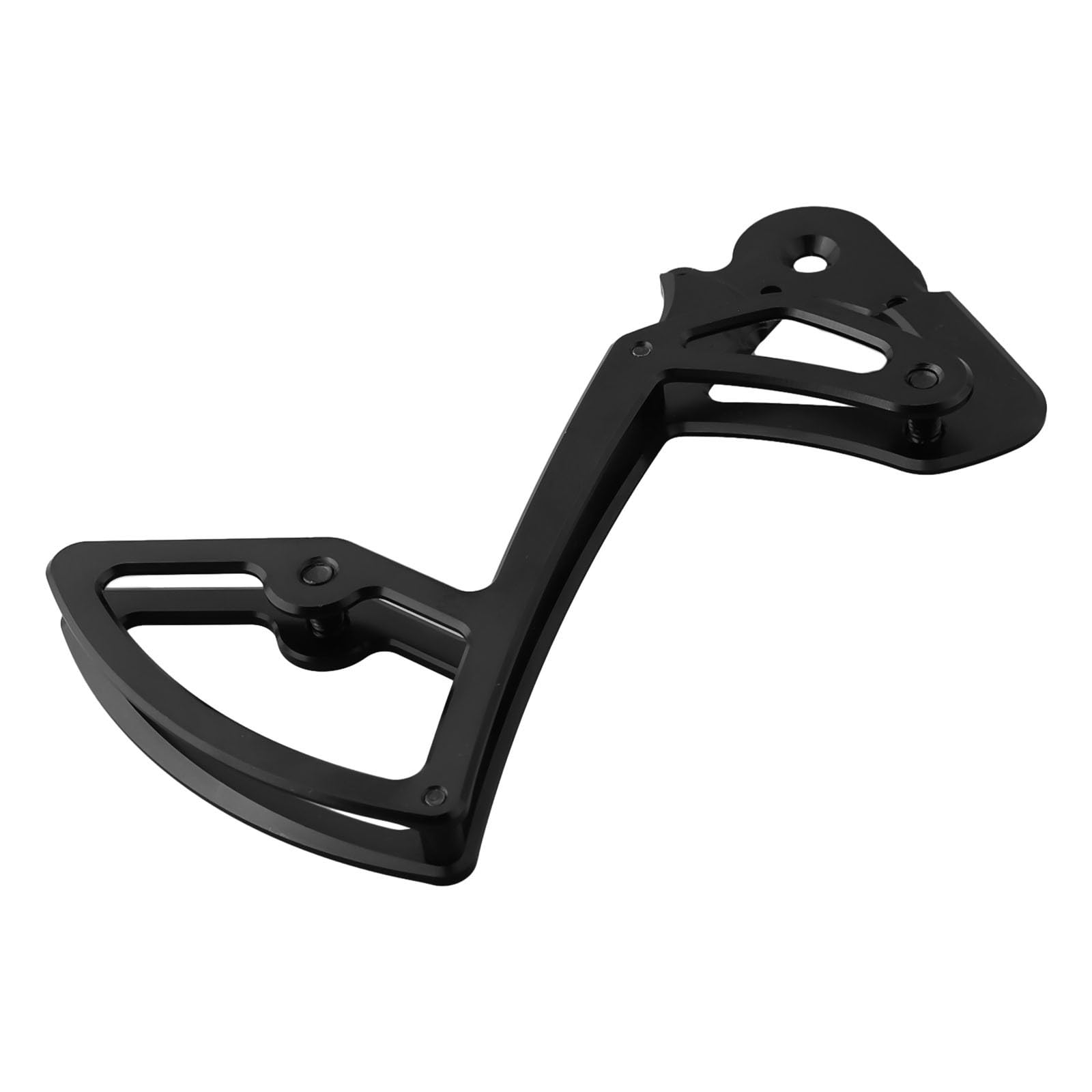 Staffa per ruota di guida, gabbia per deragliatore posteriore per bici elettrica, per deragliatore Garbaruk