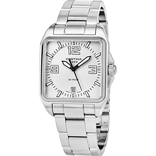 CERTINA MEN'S DS TRUST 34MM STEEL BRACELET QUARTZ WATCH C019.510.11.037.00