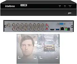 DVR GRAVADOR DIGITAL DE VIDEO 16 CANAIS MHDX 1316 INTELBRAS