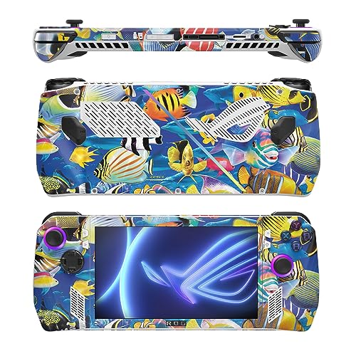 Image of MightySkins Skin Compatible with Asus ROG Ally - Tropical Fish | Protective, Durable, and Unique Vinyl Decal wrap Cover | Easy to Apply, Remove, and Change Styles