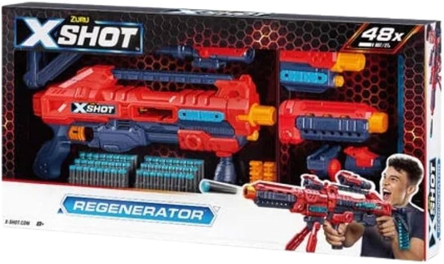 Amazon.com: XSHOT Excel Regenerator 48 Darts Toy Gun : Toys & Games Amazon.com: XSHOT Excel Regenerator 48 Darts Toy Gun : Toys & Games