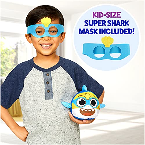 Wowwee Baby Shark's Big Show! Reversible Plush Baby Shark Turns Into Super Shark – Flip Plushie Toys For Toddlers #TOP2