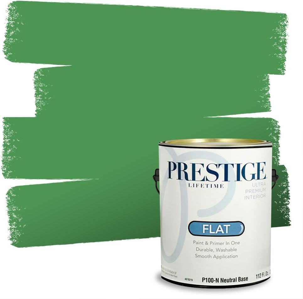 PRESTIGE Interior Paint and Primer in One, Aloe, Semi-Gloss, 1 Gallon