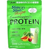 スリムアップスリムシェイプ グリーンベジズ イン プロテイン 225g 粉末 アサヒグループ食品