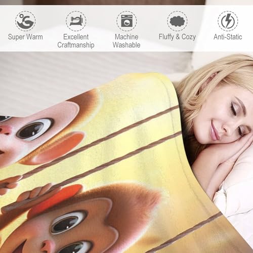 Couverture chaude en flannel singe molleton isolant contre le froid