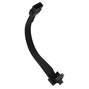 PCI-e 5.0 12VHPWR 12+4Pin 90 Right Angle Adapter Female to Male Extension Cable,16AWG 600W 12VHPWR 12+4pin Adapter for GPU RTX3090Ti 4070Ti 4080 40904pin Up Version