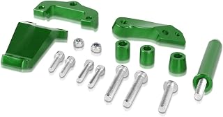 Dirección Soporte De Montaje De Amortiguador De Dirección De Motocicleta para K & Awasaki E & R-6N E & R6N 2013-2016 (Color : Verde)