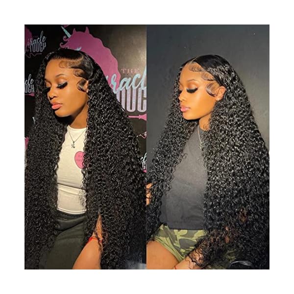 Exfoliate Water Wave Lace Front Wigs Human Hair 13x4 HD Trasparent Glueless Lace Frontal Wigs for Women Human Hair Pre Plucked with Baby Hair 180% Density Wet and Wavy Human Hair Wigs (26 inch) - Image 7