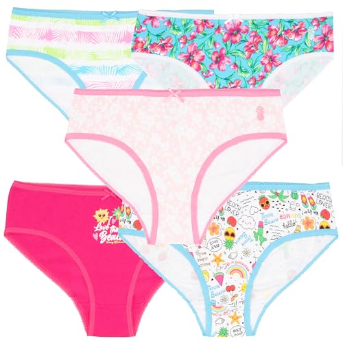 Tommy Bahama Girls Cotton Underwear 5-Pack - Price Drop to $4.99