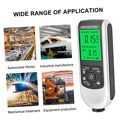 Calibrador digital para espesores de pintura automotriz miniatura 5