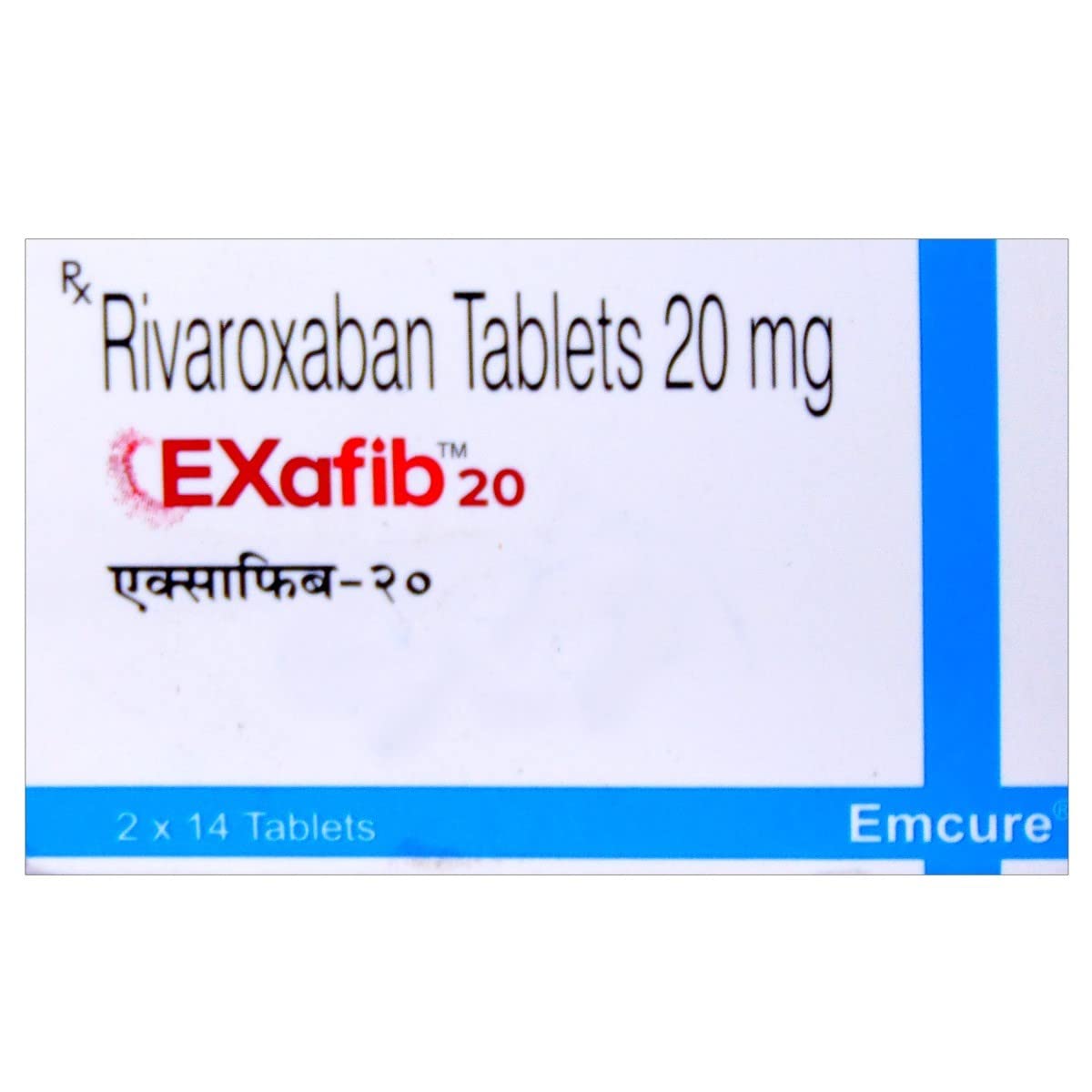Exafib 20 - Strip of 14 Tablets