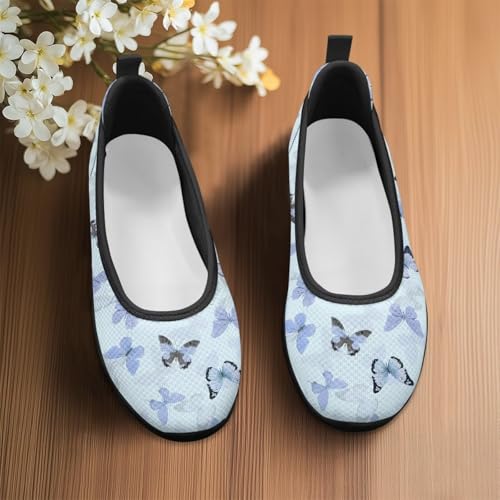 Image of Walking Shoes Women Breathe Mesh Slip On Sneakers Women Comfortable Lightweight
