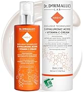 CrèmeHydratanteVisageBIO100mlaux5AcidesHyaluroniques,VitamineC,Hexapeptide&RoseDama...
