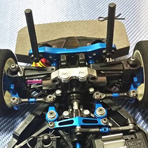 Varilla de dirección de metal TT02 de 9 piezas para coche RC 1/10 4