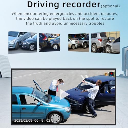 Navegación MP5 para coche de 1 DIN, pantalla de 5 pulgadas, Android Auto y Bluetooth 2